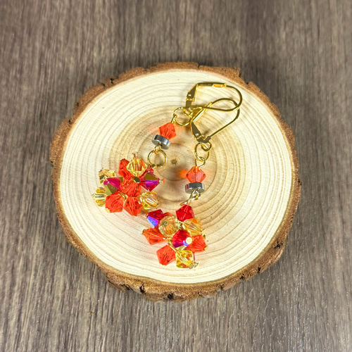 Fire Elemental Earrings