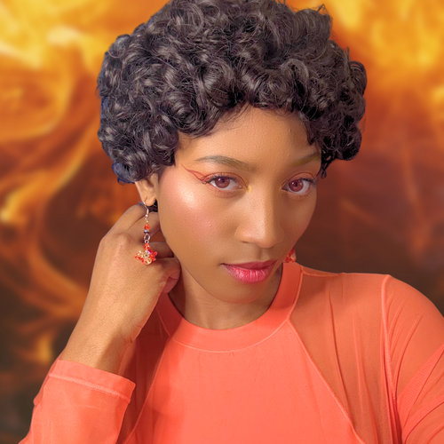 Fire Elemental Earrings