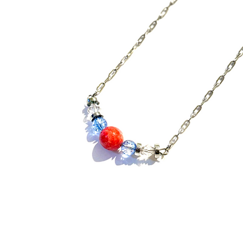 Water Molecule Necklace