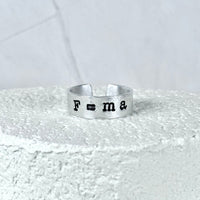 2nd Law of Motion Ring