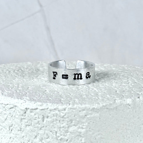 2nd Law of Motion Ring