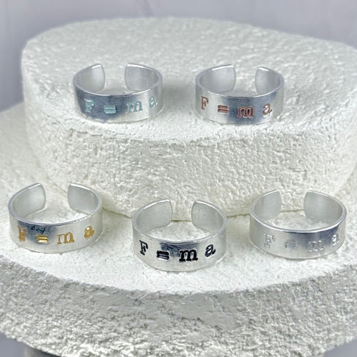 2nd Law of Motion Ring