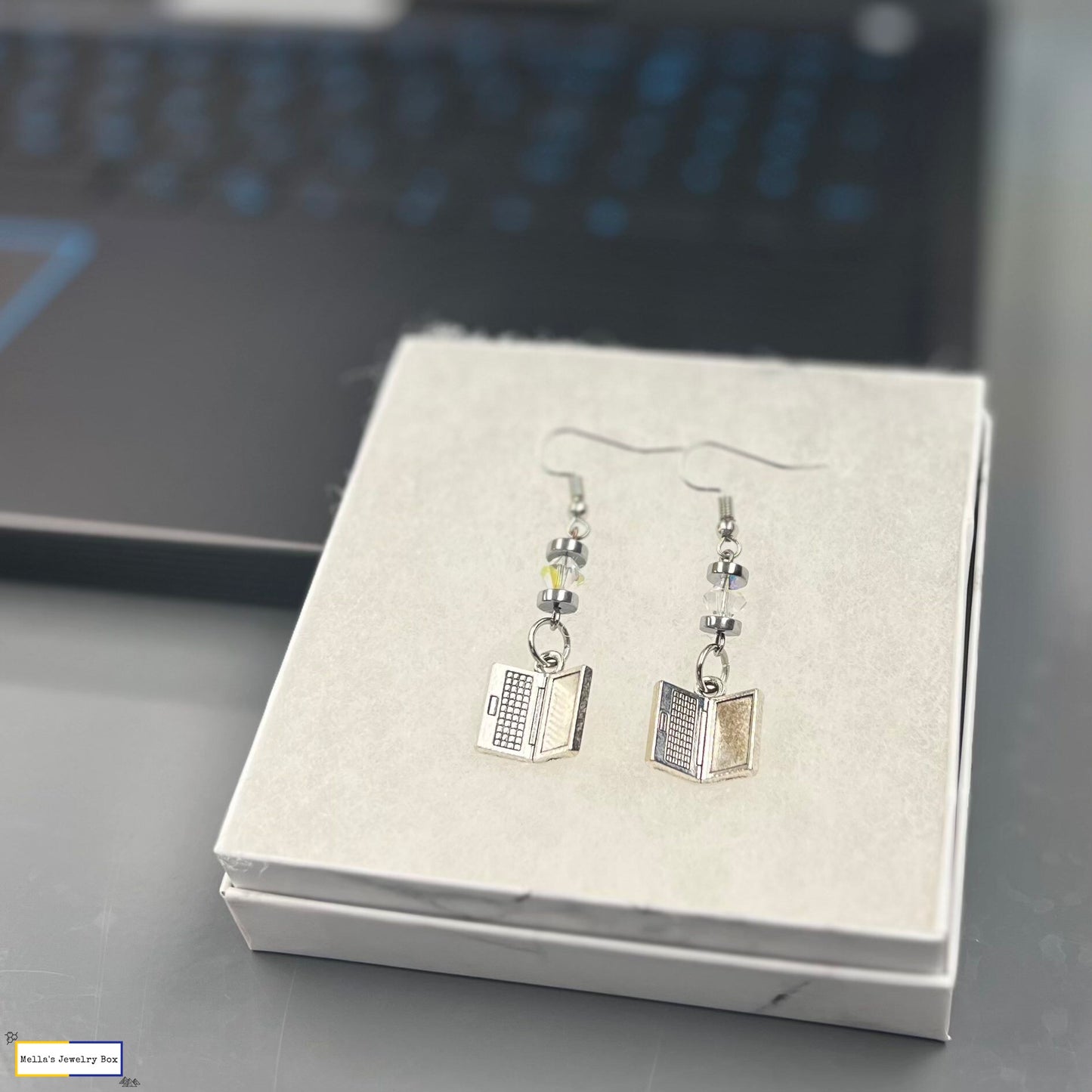 Laptop Earrings