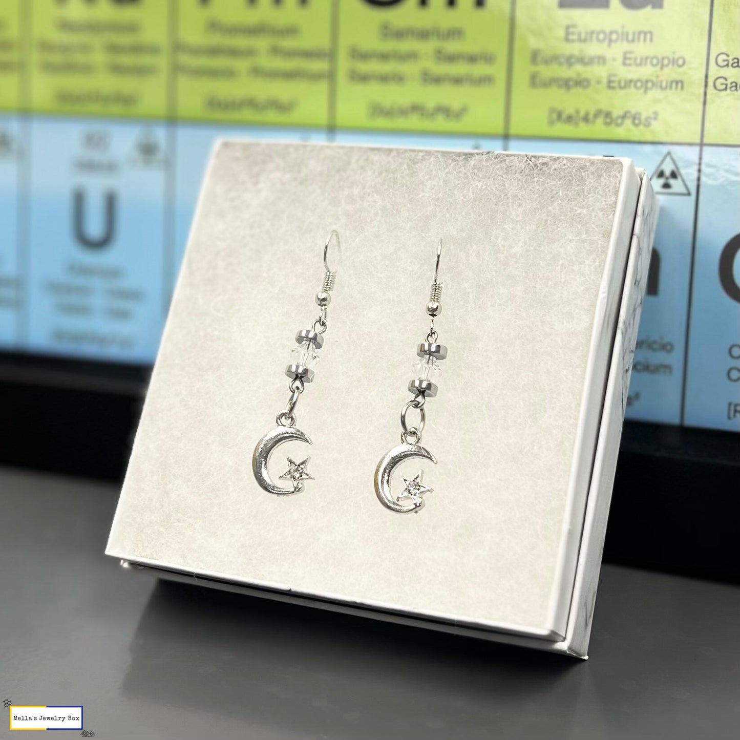 Moon & Star Earrings