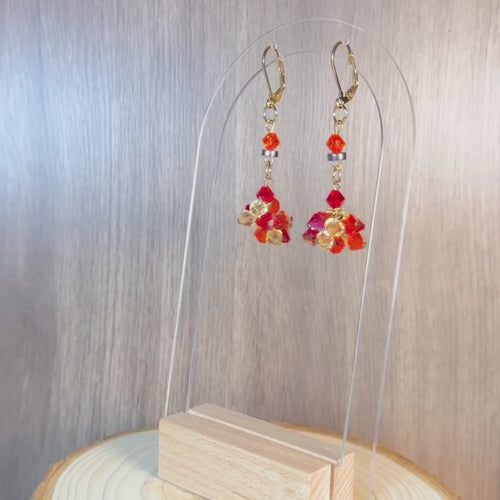 Fire Elemental Earrings