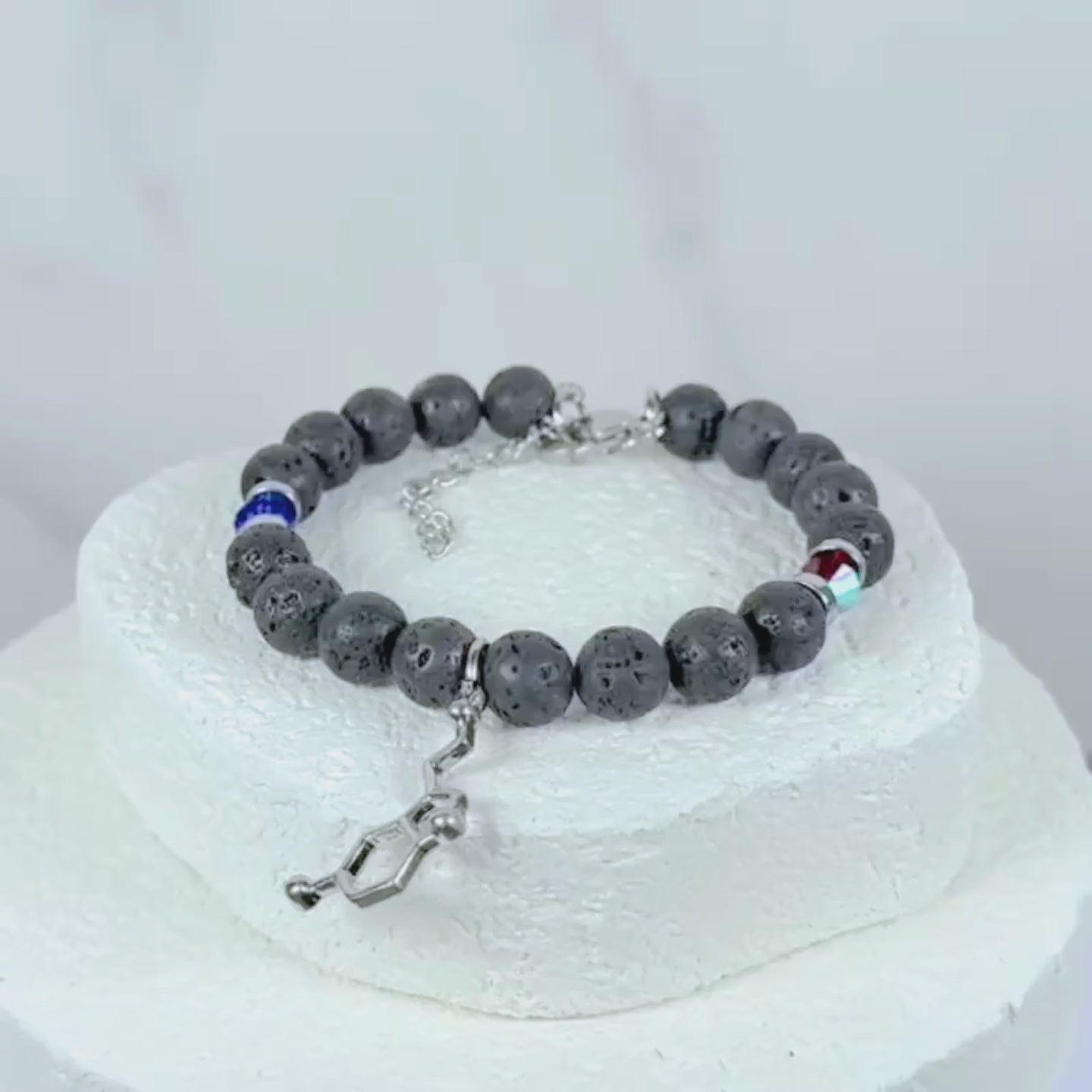 Serotonin Molecule Bracelet