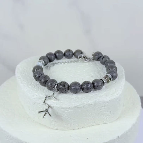 Acetylcholine Molecule Bracelet